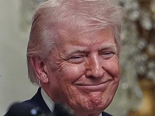 US President Donald Trump 