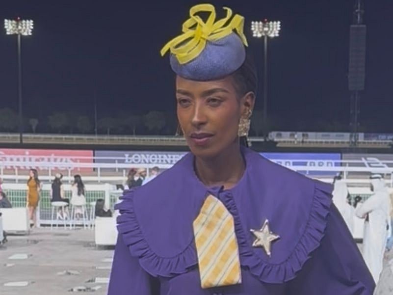 Sheila took home $15,000 prize with a look cobbled by her family