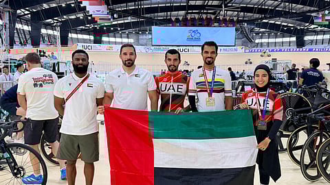 UAE cycling team clinch gold, two silvers at Asian Para