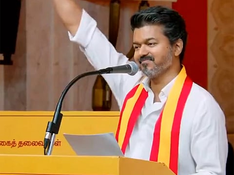 Actor-turned-politician C Joseph Vijay 