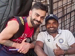 Watch: Virat Kohli meets special fan after RCB training