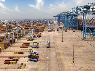 A view of port operations under the AD Ports Group.