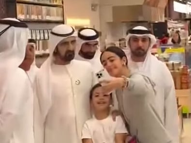 Sheikh Mohammed visits Dubai Hills Mall