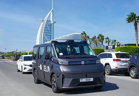 RTA launches commercial operations involving autonomous taxis, with services offered to the public via the Uber and Apollo Go apps