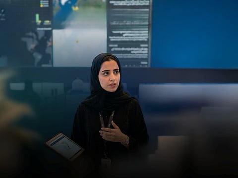 Noura Albadi, leader of the “Abu Dhabi Youth in Emergency Response” initiative and a member of the Abu Dhabi Youth Council