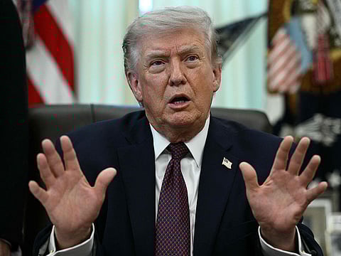 US President Donald Trump