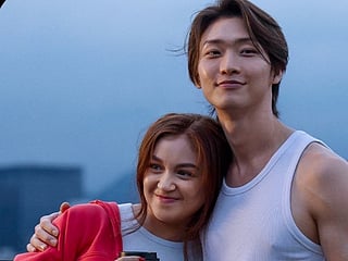 Sangheon Lee and Anna Cathcart in XO Kitty, Season 3 