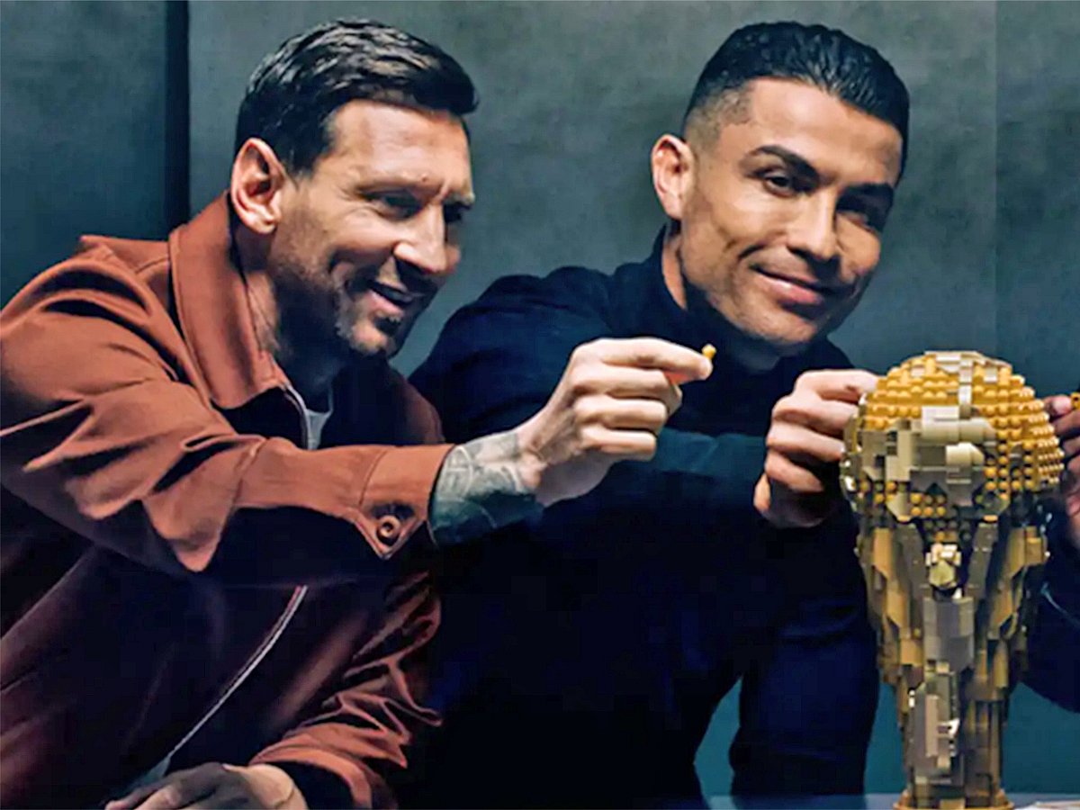 LEGO MESSI RONALDO 1