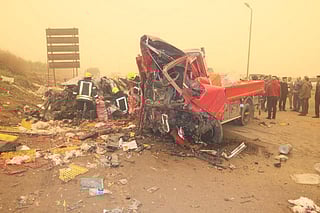 Injured rushed to hospital as authorities launch investigation.