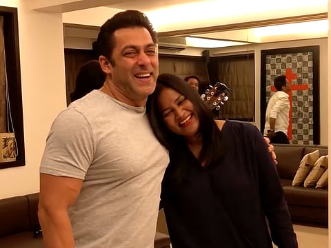 The two met in person in 2018, after Reena's second heart transplant.