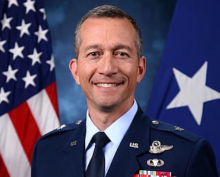 Retired Brig. Gen. Houston R. Cantwell. He was the former Commander, Jeanne M. Holm Center for Oﬃcer Accessions and Citizen Development, Maxwell Air Force Base, Alabama. Brig. Gen. Cantwell led more than 3,300 Airmen training 100,000 cadets at 1,370 global locations.