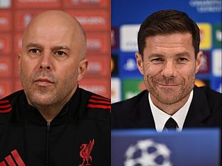 A section of Liverpool fans want Slot out with Alonso looking set to be his successor 