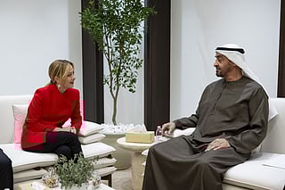 UAE President, Italian PM discuss regional developments