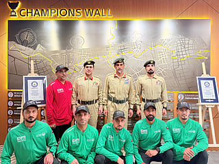 Dubai Police set two Guinness World Records  