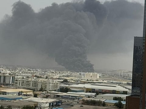 Sharjah fire brought under control; no injuries reported