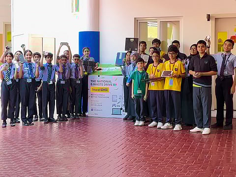 Sharaf DG leads UAE e-waste drive, collects 10,000kg of old electronics through schools