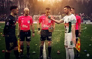 Egg tapping instead of coin toss