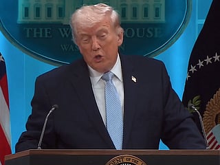 Donald Trump holds major conference 