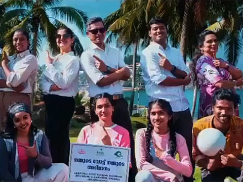 ‘We vote, we decide’: Kerala officials join Gen-Z music video to motivate young voters