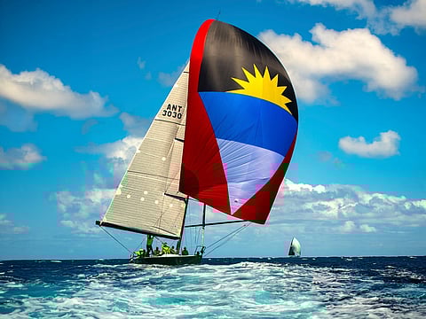 Ambassador Theon Ali introduces the Antigua Racing Cup as Antigua and Barbuda celebrates its sailing heritage