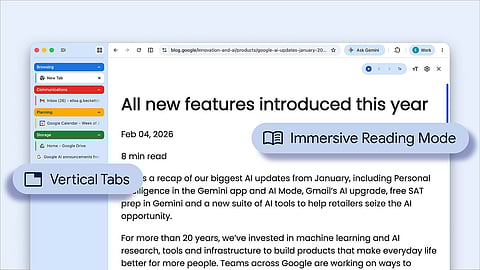 Chrome finally gets vertical tabs — and it could change how you browse forever