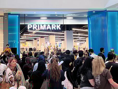 Primark opening at City Center Mirdif on April 9.