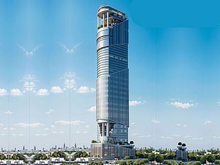 A new commercial tower within Al Habtoor City