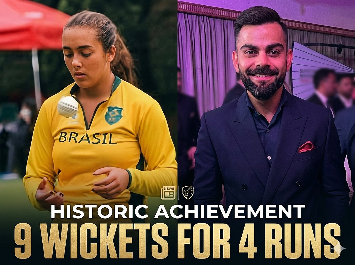 Laura Cardoso who admires Kohli has made history