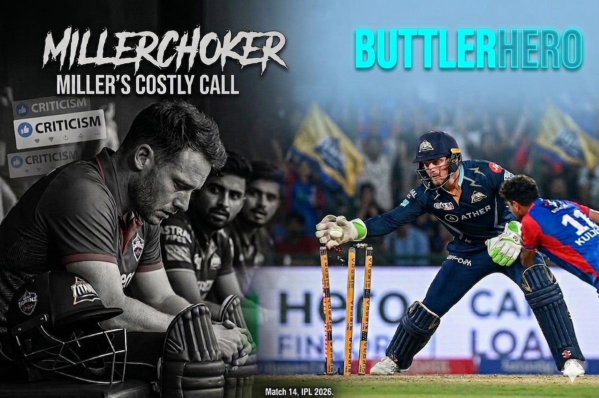 Social media is labelling Miller as a choker. 