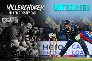 Social media is labelling Miller as a choker. 