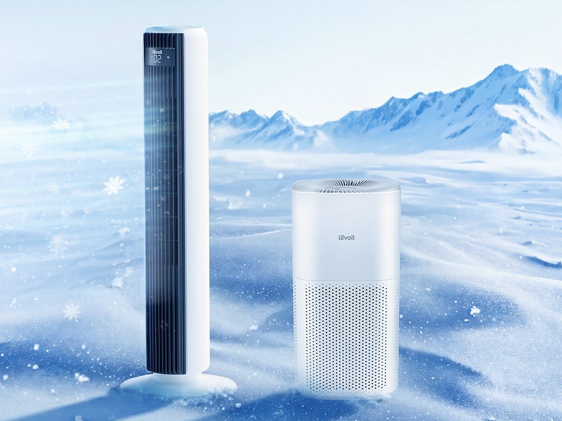 Kit#1: The Luxury Oasis Combo combines the Levoit 36-inch Tower Fan and Levoit Core 600s Smart Air Purifier to deliver powerful air circulation and deep purification