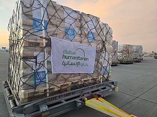 Dubai sends 96 tonnes of medical aid to Kabul