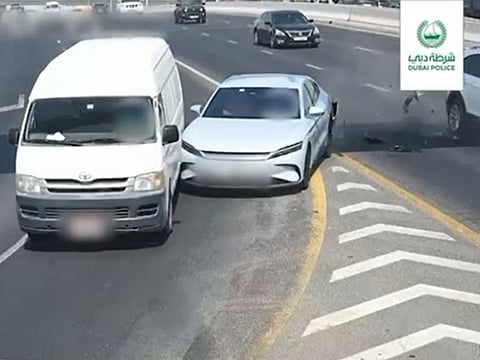Dubai Police say abrupt lane changes remain a leading cause of serious accidents.