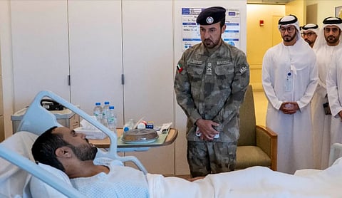 Top Abu Dhabi officials assess treatment, recovery plans for injured in Iranian strikes