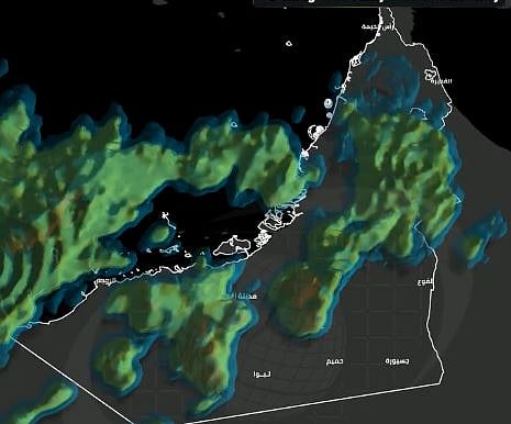 NCM tracks shifting rain bands as winds strengthen and seas turn rough at times
