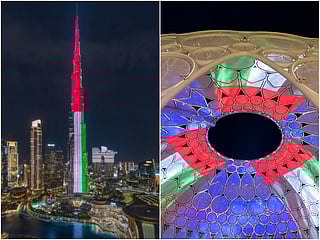 Iconic UAE landmarks light up in powerful show of unity and pride