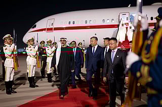 Crown Prince of Abu Dhabi in Beijing on official visit