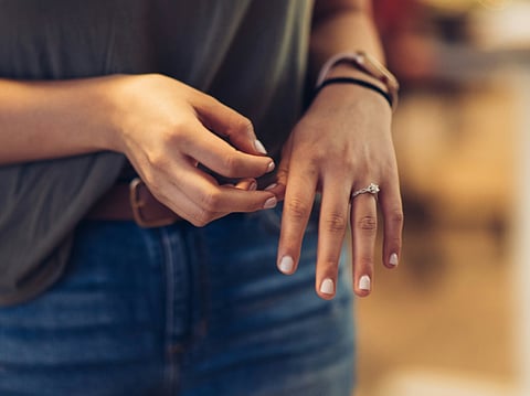 CCTV captures woman taking lost jewellery in Sharjah car park