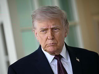 US President Donald Trump 