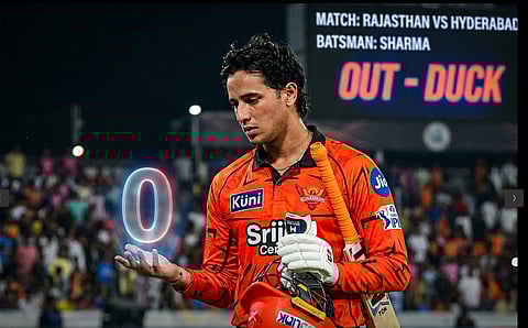 Abhishek Sharma sets new unwanted "duck record"