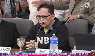 Ramil Madriaga, alleged bagman of the Dutertes, appeared before the Philippine House of Representatives on Tuesday to give his testimony.