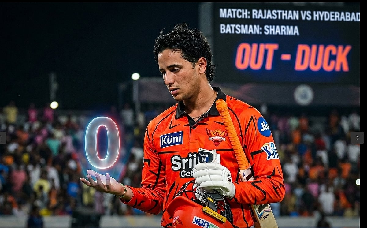 Abhishek Sharma sets new unwanted "duck record"