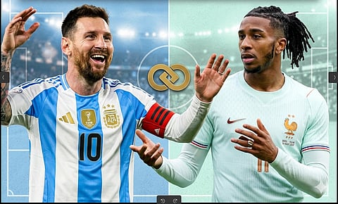 Olise says Messi is his idol