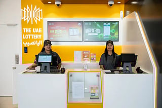 The Musaffah retail shop isn’t just a point of sale, it’s a fully branded, welcoming space crafted to 
reflect the excitement and energy of the UAE Lottery