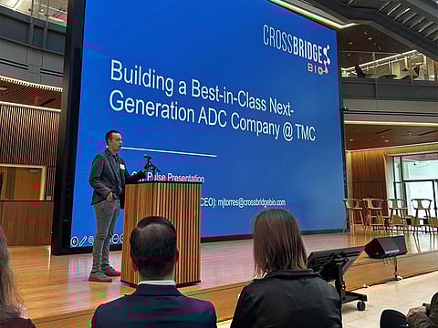 Dr Michael Torres, Co-Founder and CEO of CrossBridge Bio