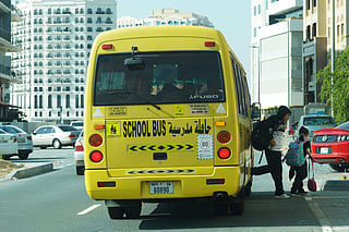 School Bus in Dubai