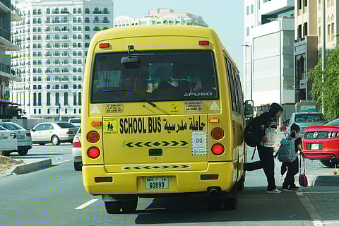 School Bus in Dubai