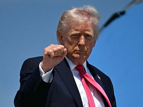 US President Donald Trump