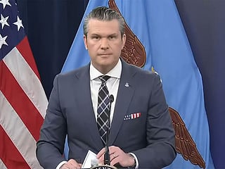 US Secretary of War Pete Hegseth  