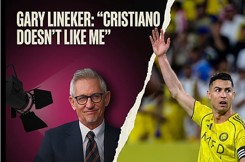 Gary Lineker has revealed that Cristiano Ronaldo has unfollowed him on Instagram 